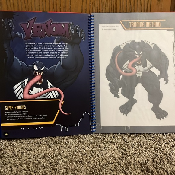 Marvel Spider- Man Learn To Draw Book - Picture 3 of 5